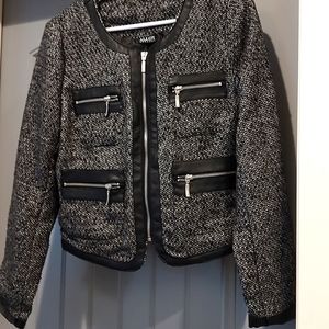 Polyester/Wool Blend Blazer